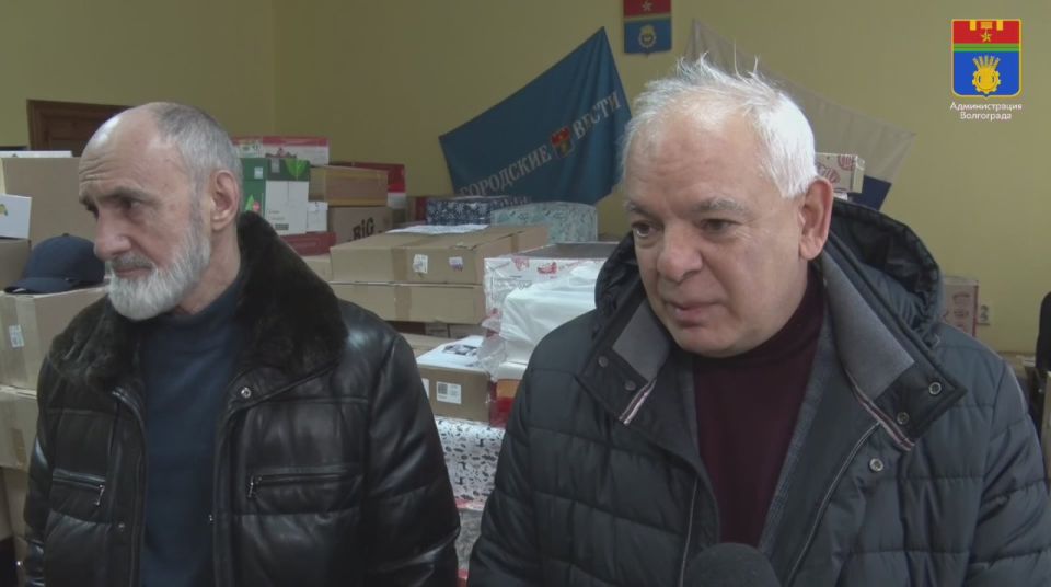 В преддверии Нового года волгоградские общественники, школьники и предприниматели направили гуманитарный груз участникам СВО