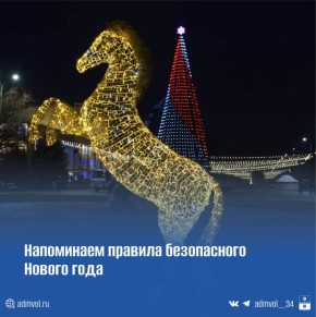 Безопасные праздники: памятка для волжан